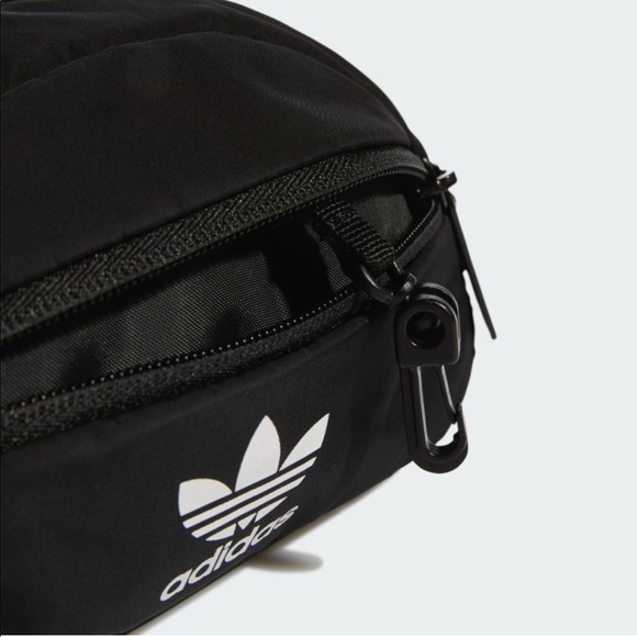 Adidas Originals National Fanny Pack Waist Pack BLACK NWT B175 - Picture 4 of 7